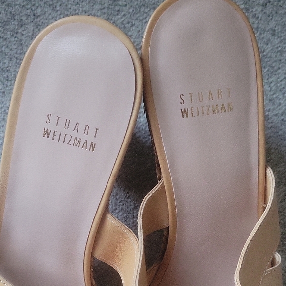 Stuart Weitzman Tan Women's Sandals Size 8 - Picture 6 of 8